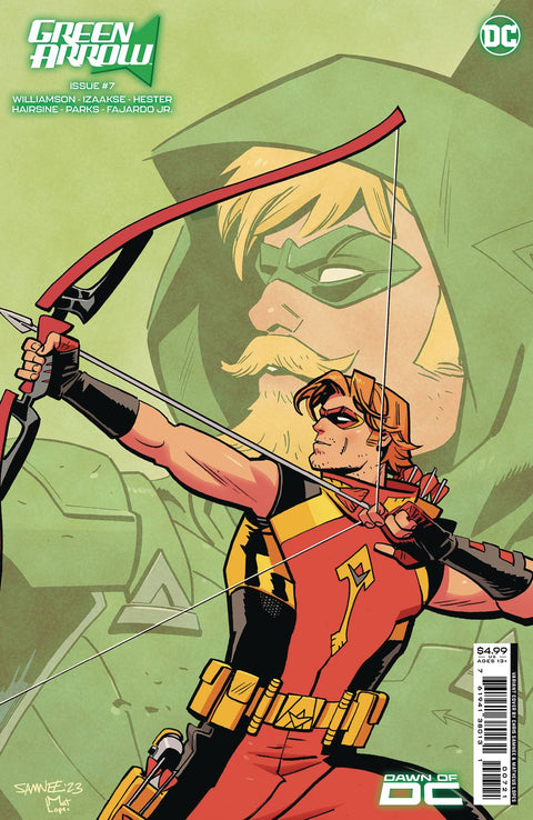 Green Arrow, Vol. 7 7B Comic Chris Samnee Variant DC Comics 2023