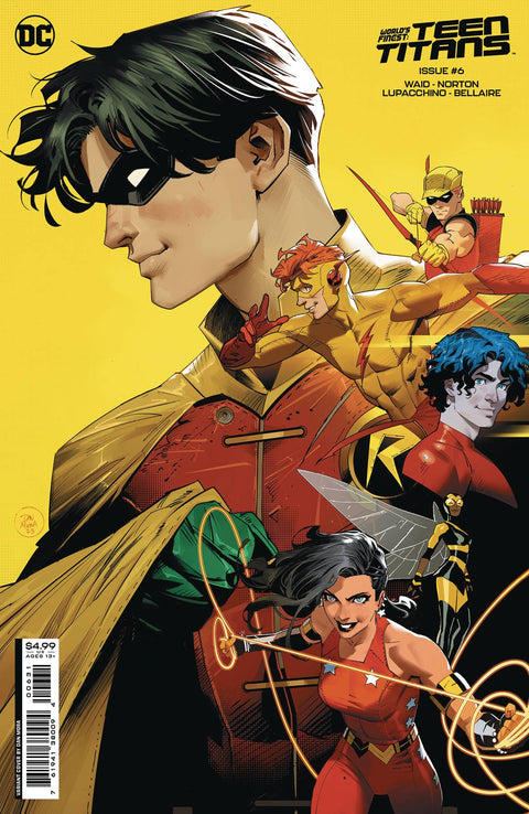 World's Finest: Teen Titans 6C Comic Dan Mora Variant DC Comics 2023