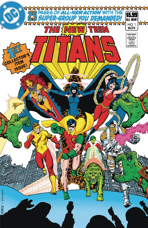 The New Teen Titans, Vol. 1 1H Comic Facsimile Foil Variant DC Comics 2023