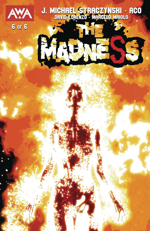 The Madness 6A Comic  AWA Studios 2024