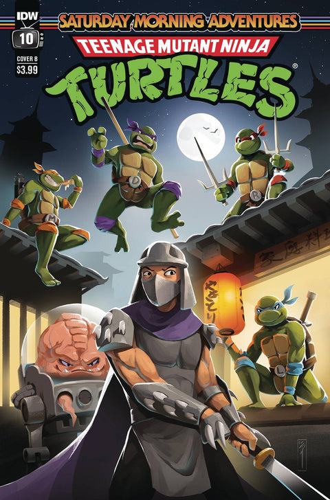 Teenage Mutant Ninja Turtles: Saturday Morning Adventures Continued 10B Comic Jack Ho Variant IDW Publishing 2024