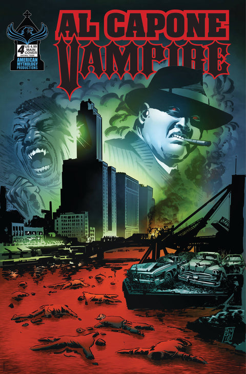 Al Capone Vampire 4A Comic  American Mythology 2024