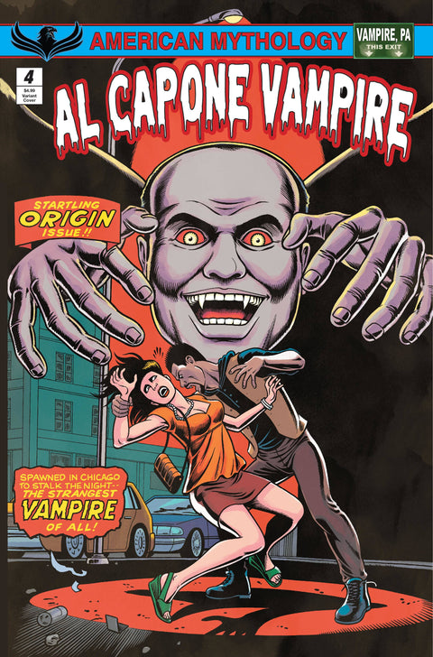 Al Capone Vampire 4B Comic  American Mythology 2024