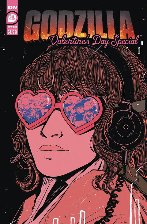 Godzilla: Valentine's Day Special 1B Comic Valentine M. Smith Variant IDW Publishing 2024