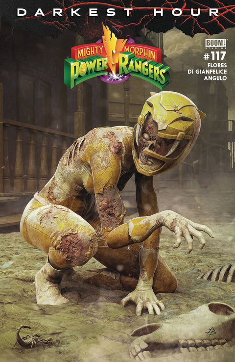 Mighty Morphin Power Rangers, Vol. 2 (Boom! Studios) 117 Comic Björn Barends Zombie Variant Boom! Studios 2024