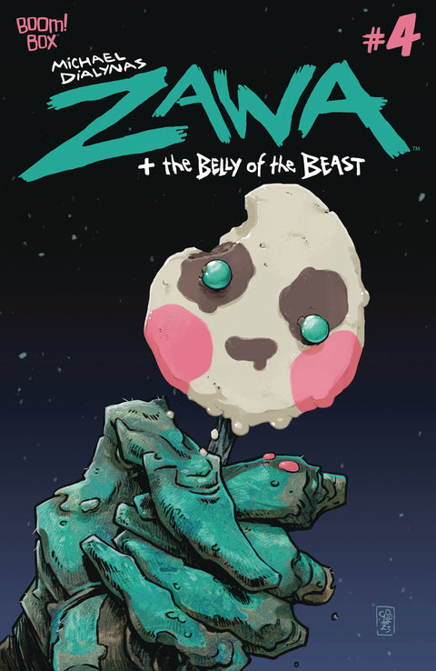 Zawa + The Belly of the Beast 4A Comic Michael Dialynas Regular Boom! Studios 2024