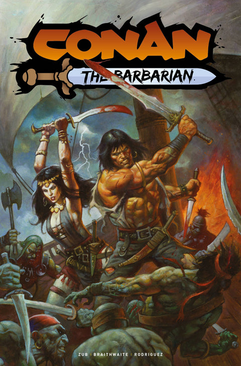 Conan the Barbarian (Titan Books) 7A Comic Alex Horley Titan Books 2024