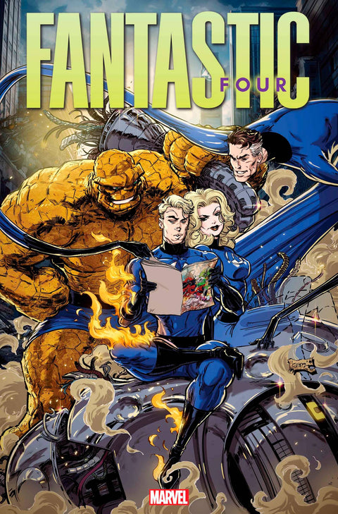 Fantastic Four, Vol. 7 17D Comic Kaare Andrews Variant Marvel Comics 2024