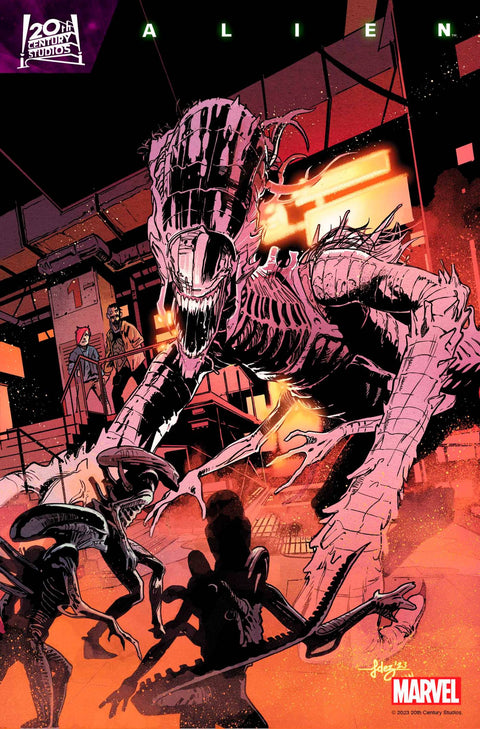 Alien, Vol. 4 (Marvel Comics) 4A Comic Javier Fernández Marvel Comics 2024