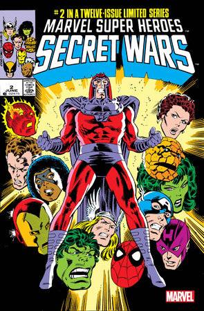 Marvel Super Heroes Secret Wars 2 Comic Facsimile Foil Variant Marvel Comics 2024