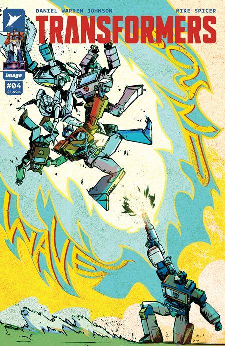 Transformers (Image) 4D Comic 1:25 Sanford Greene Variant Image Comics 2024