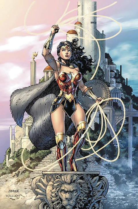 Wonder Woman, Vol. 6 1Q Comic 2nd Printing Jim Lee Virgin Foil Variant DC Comics 2023