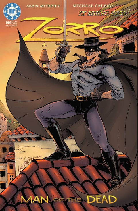 Zorro: Man of the Dead 1D Comic  Massive 2024