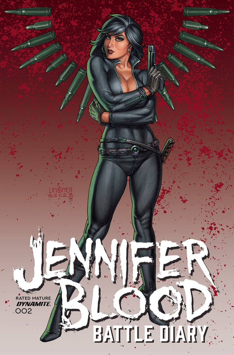 Jennifer Blood: Battle Diary 2A Comic Joseph Michael Linsner Dynamite Entertainment 2024