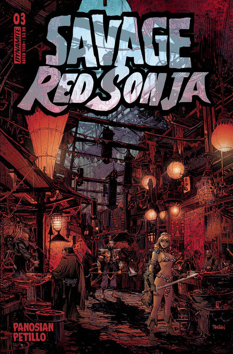 Savage Red Sonja 3A Comic Dan Panosian Regular Dynamite Entertainment 2024