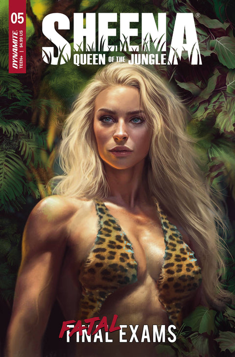 Sheena: Queen of The Jungle, Vol. 4 5A Comic Lucio Parrillo Dynamite Entertainment 2024