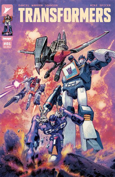 Transformers (Image) 1M Comic 2nd Print D Cover Image Comics 2023
