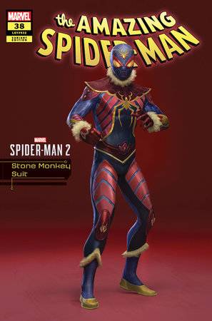 The Amazing Spider-Man, Vol. 6 38D Comic Stone Monkey Suit Variant Marvel Comics 2023