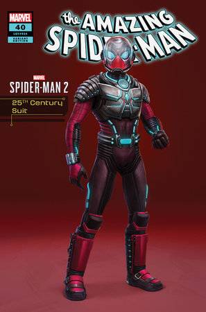 The Amazing Spider-Man, Vol. 6 40L Comic 25th Century Suit Variant Marvel Comics 2023