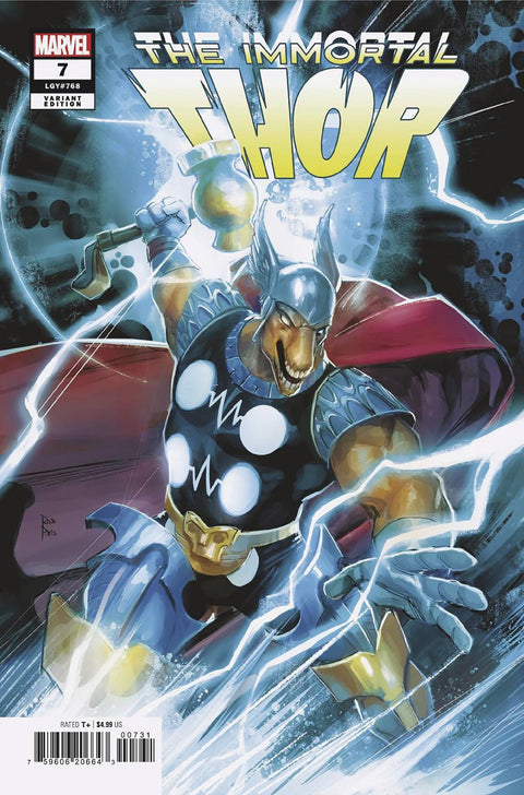 The Immortal Thor 7 Comic Rod Reis Variant Marvel Comics 2024