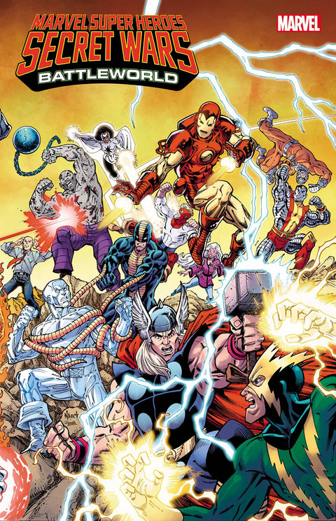 Marvel Super Heroes: Secret Wars - Battleworld 4 Comic Todd Nauck Variant Marvel Comics 2024