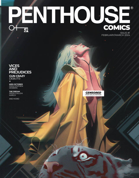 Penthouse Comics 1B Comic Polybag Dekal Variant Penthouse 2024