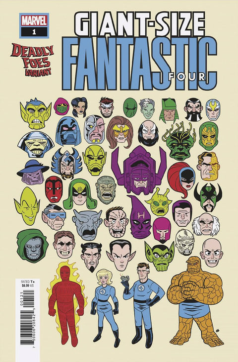 Giant-Size Fantastic Four (2024) 1 Comic Dave Bardin Variant Marvel Comics 2024