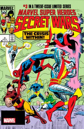 Marvel Super Heroes Secret Wars 3 Comic Facsimile Edition 2023 Marvel Comics 2024