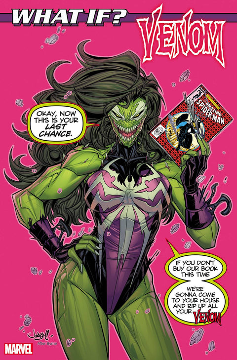 What If...? Venom 1 Comic Jonboy Meyers Variant Marvel Comics 2024