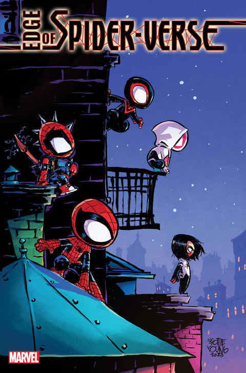 Edge of Spider-Verse, Vol. 4 1 Comic Skottie Young Variant Marvel Comics 2024