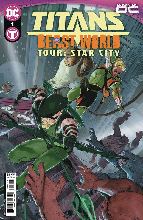 Titans: Beast World Tour - Star City 1A Comic Mikel Janín Regular DC Comics 2024