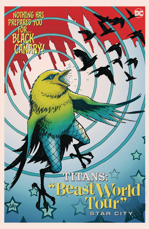 Titans: Beast World Tour - Star City 1B Comic Cully Hamner Variant DC Comics 2024