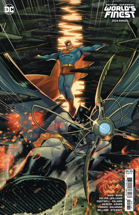 Batman / Superman: World's Finest, Vol. 2 Annual 1C Comic Jamal Campbell Variant DC Comics 2024
