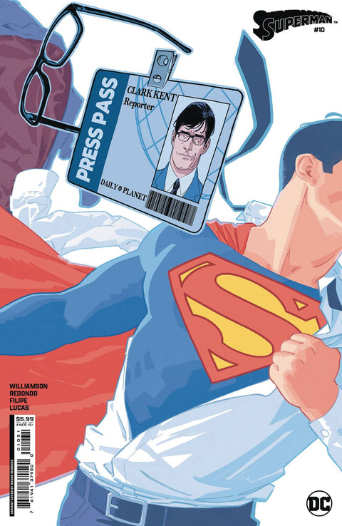 Superman, Vol. 6 10C Comic Bruno Redondo Variant DC Comics 2024