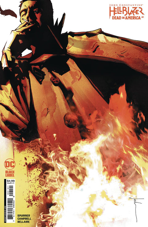 John Constantine: Hellblazer - Dead In America 1B Comic Jock Variant DC Comics 2024