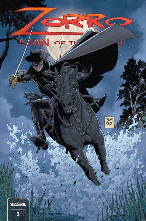 Zorro: Man of the Dead 2 Comic Tony S. Daniel Variant Massive 2024