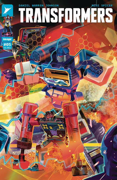 Transformers (Image) 5C Comic 1:10 Orlando Arocena Variant Image Comics 2024