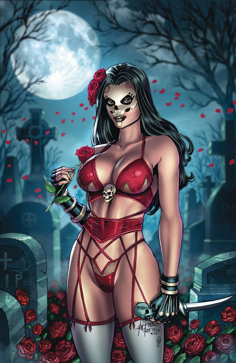 Grimm Fairy Tales: Valentines Day - Lingerie Pinup Special 1A Comic Alfredo Reyes Regular Zenescope Ent. 2024