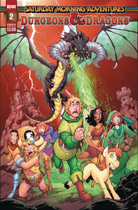 Dungeons & Dragons: Saturday Morning Adventures, Vol. 2 2 Comic Jon Sommariva Variant IDW Publishing 2024