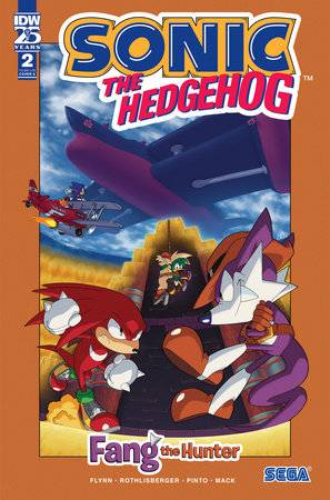 Sonic The Hedgehog: Fang the Hunter 2 Comic Aaron Hammerstrom IDW Publishing 2024