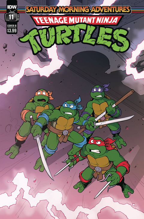 Teenage Mutant Ninja Turtles: Saturday Morning Adventures Continued 11 Comic Jack Ho Variant IDW Publishing 2024