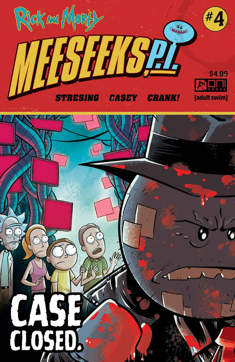 Rick & Morty: Meeseeks P.I. 4A Comic Fred Stresing Regular Oni Press 2024