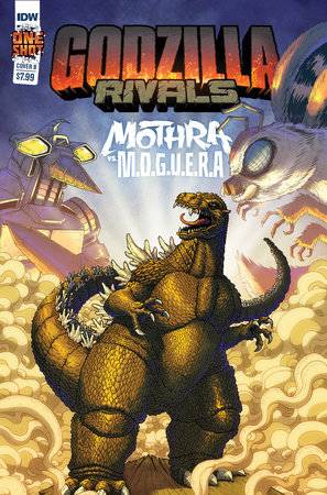 Godzilla Rivals: Mothra Vs. Moguera 1 Comic Michael Vasquez Variant IDW Publishing 2024