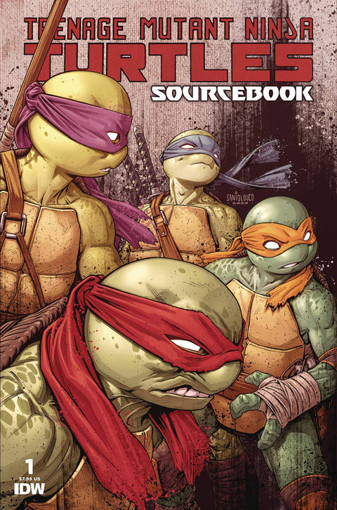 Teenage Mutant Ninja Turtles Sourcebook 1 Comic Mateus Santolouco IDW Publishing 2024