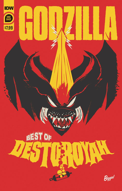 Godzilla: Best of Destoroyah 1 Comic James Biggie IDW Publishing 2024