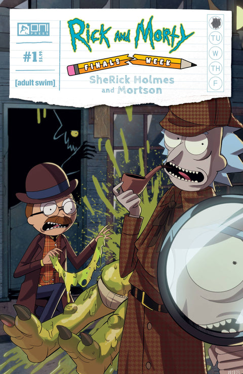 Rick And Morty Sherick Holmes And Mortson 1 Comic Priscilla Tramontano Oni Press 2024
