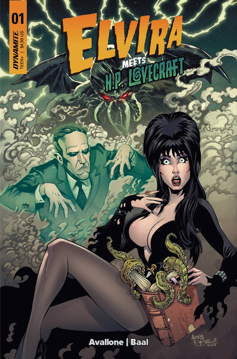 Elvira Meets H.P. Lovecraft 1 Comic Dave Acosta Dynamite Entertainment 2024