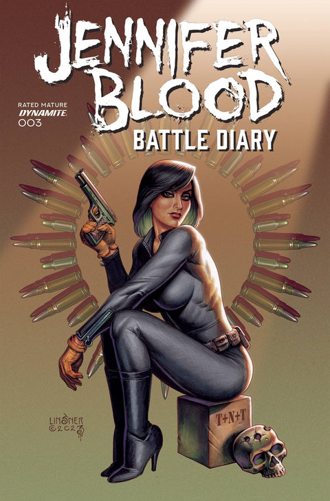 Jennifer Blood: Battle Diary 3A Comic Joseph Michael Linsner Regular Dynamite Entertainment 2024