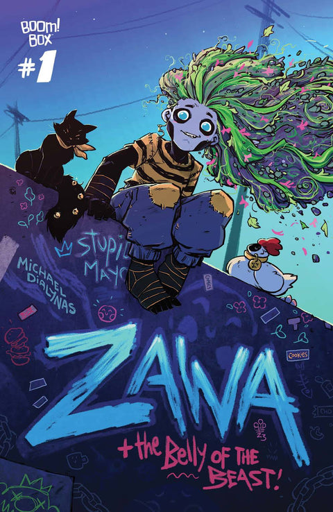 Zawa 1J Comic 2nd Print Boom! Studios 2023
