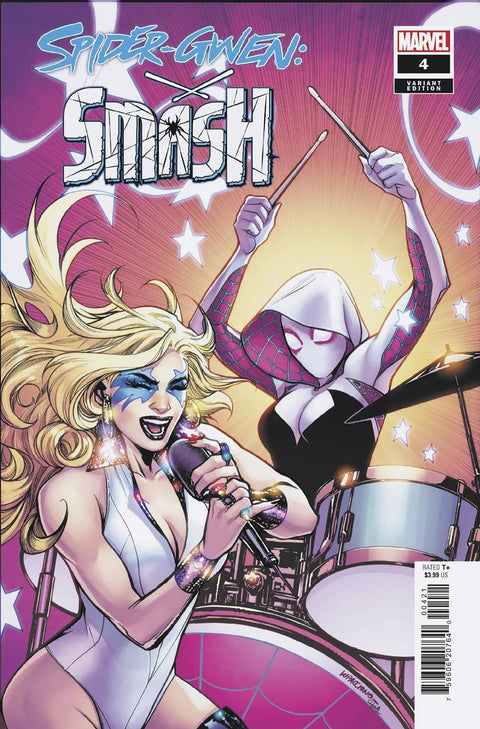 Spider-Gwen: Smash 4 Comic Ema Lupacchino Variant Marvel Comics 2024